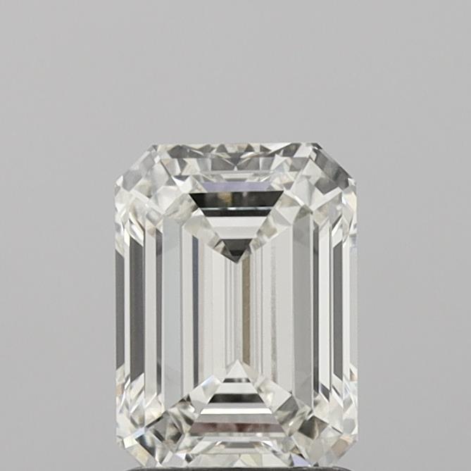 1.55ct Emerald H VVS2 Lab Created Diamond