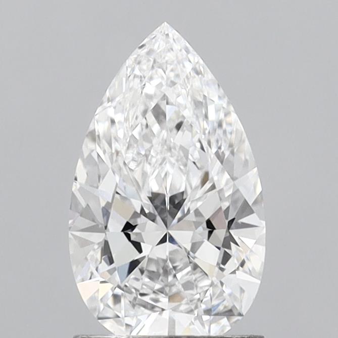1.38ct Pear D VVS2 Lab Created Diamond