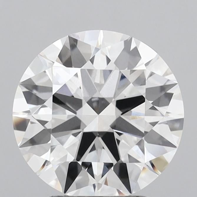 2.83ct Round E VVS2 Lab Created Diamond