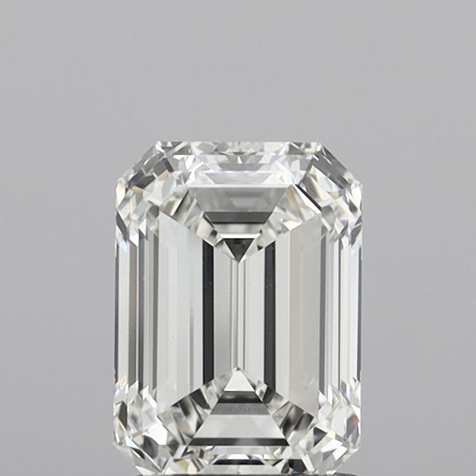 1.57ct Emerald G VVS2 Lab Created Diamond