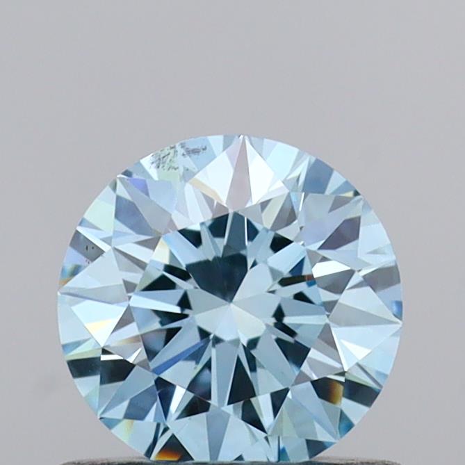 0.63ct Round  VVS2 Lab Created Diamond