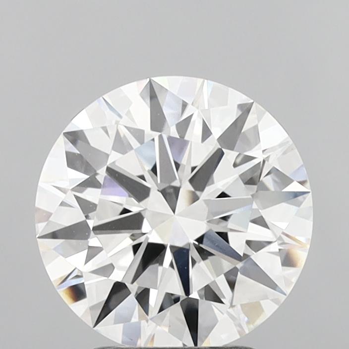 2.84ct Round F VVS2 Lab Created Diamond