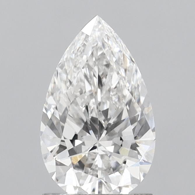 1.47ct Pear F VS1 Lab Created Diamond