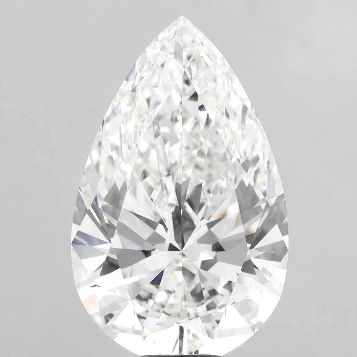 12.76ct Pear F VVS2 Lab Created Diamond