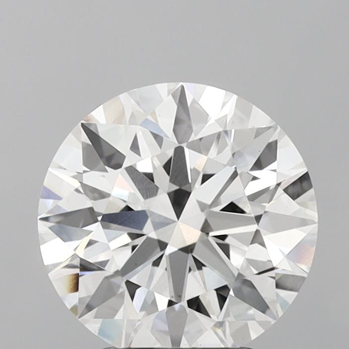 2.98ct Round F VS1 Lab Created Diamond