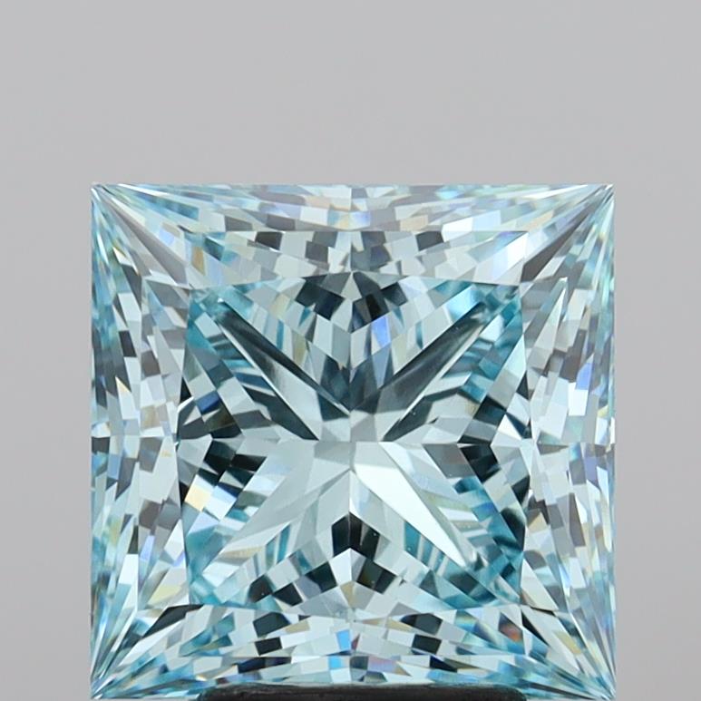 4.74ct Princess  VVS2 Lab Created Diamond