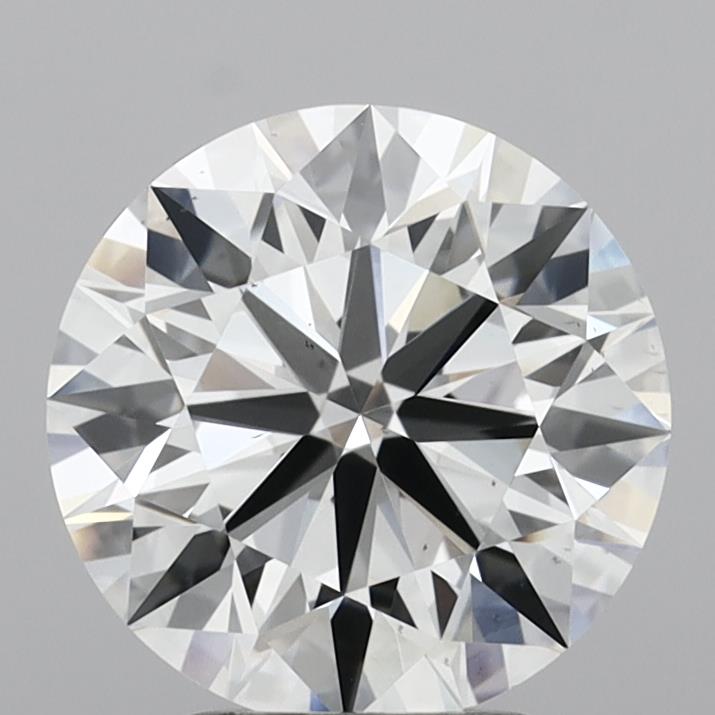 3.37ct Round E VS1 Lab Created Diamond