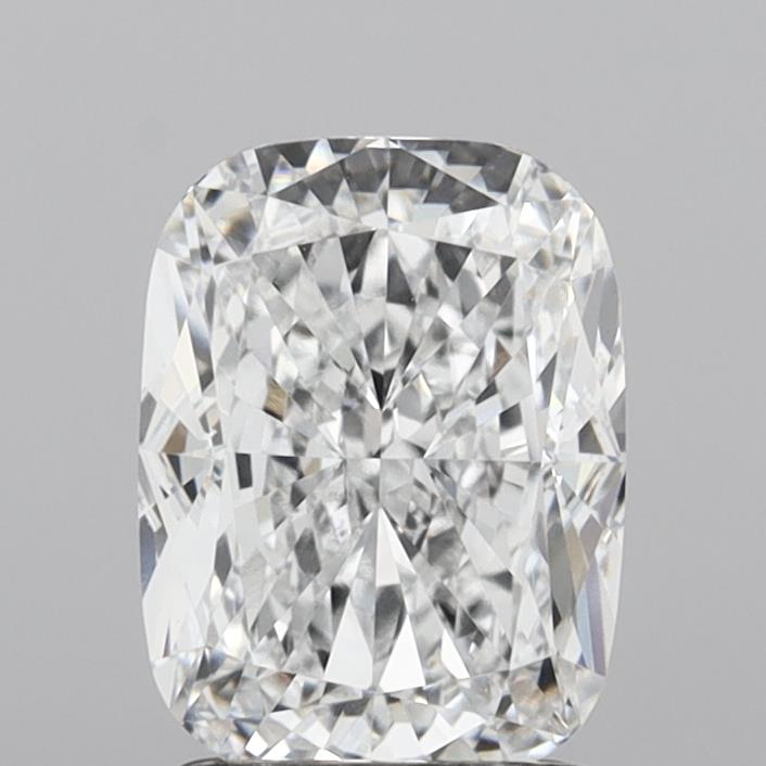 2.71ct Cushion D VVS2 Lab Created Diamond