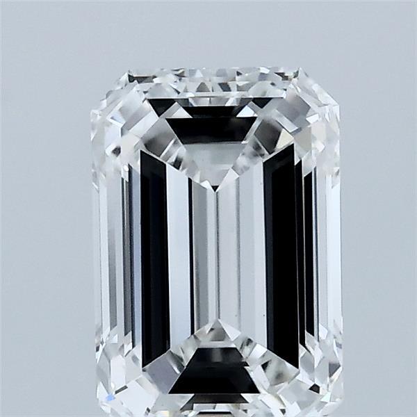 1.57ct Emerald E VS1 Lab Created Diamond