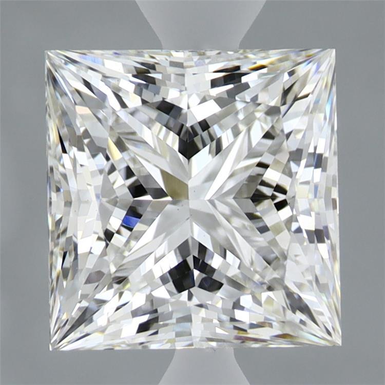 2.9ct Princess G VS2 Lab Created Diamond