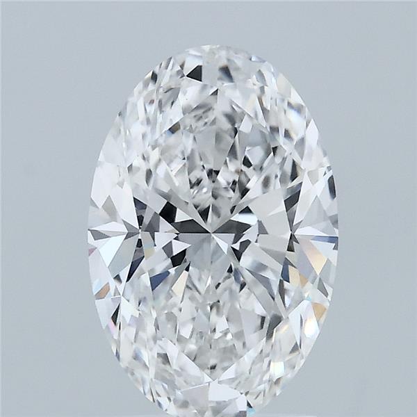 2.08ct Oval E VVS2 Lab Created Diamond