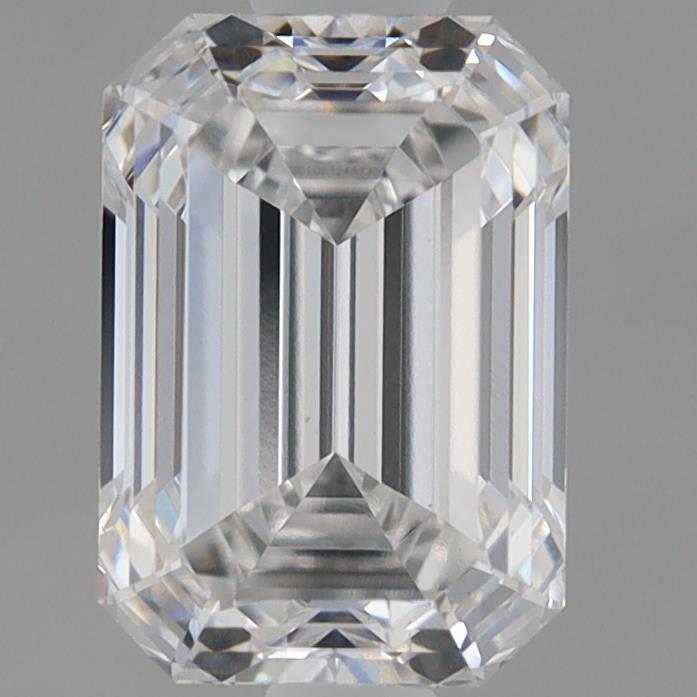 0.96ct Emerald E VVS2 Lab Created Diamond