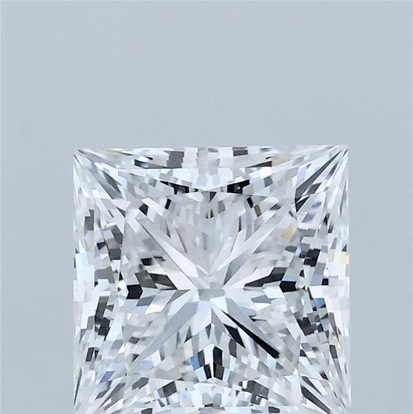 2.08ct Princess D VVS2 Lab Created Diamond