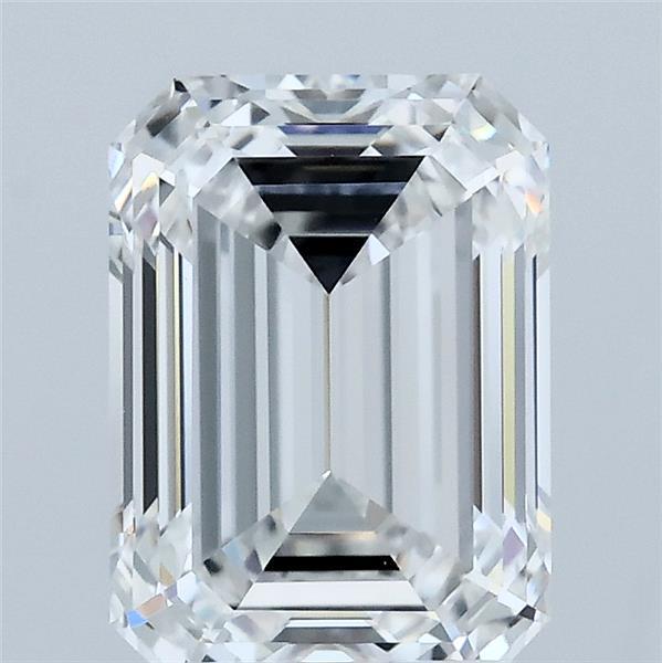 2.55ct Emerald E VVS1 Lab Created Diamond