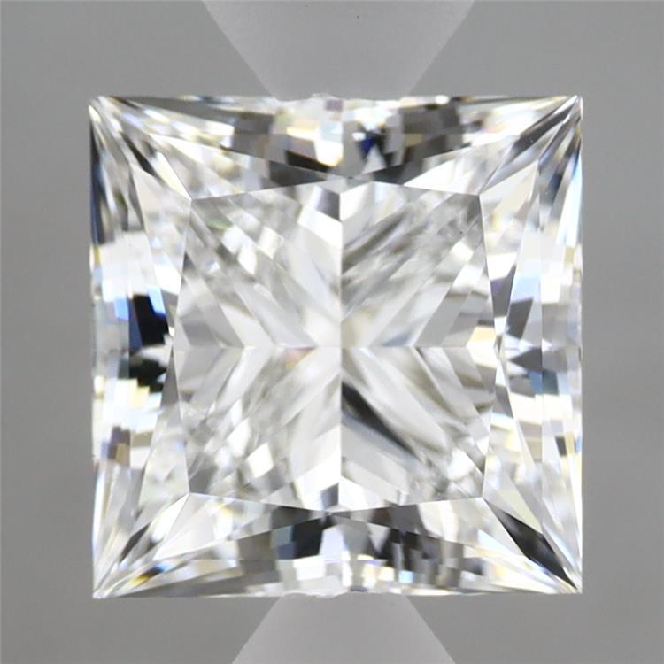 2.82ct Princess E VVS2 Lab Created Diamond