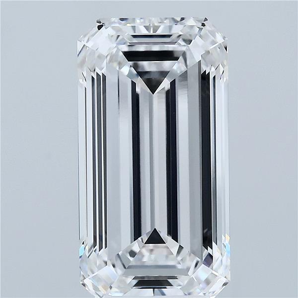 5.16ct Emerald D VVS2 Lab Created Diamond