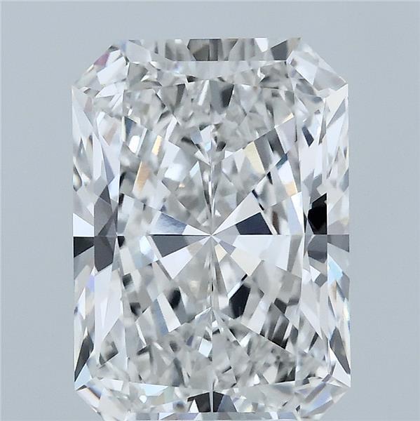 4.01ct Radiant F VVS2 Lab Created Diamond