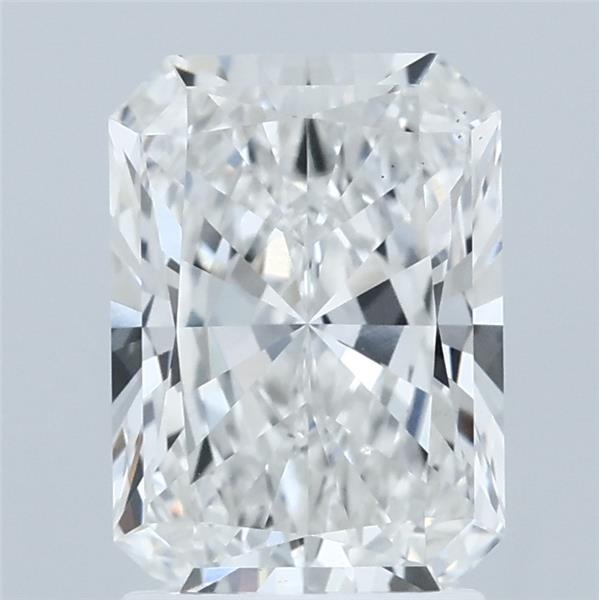 2.01ct Radiant F VS1 Lab Created Diamond