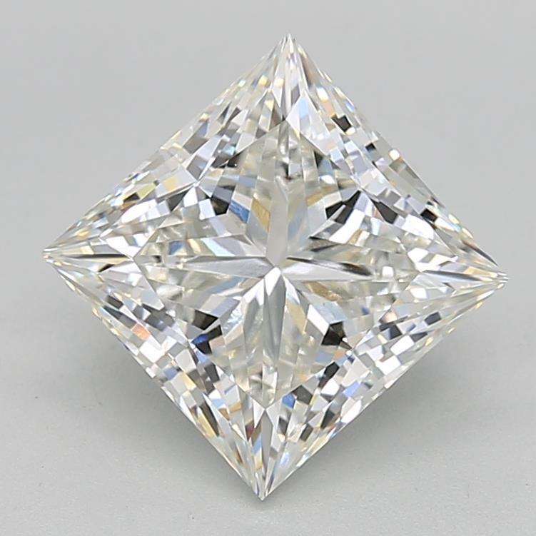4.05ct Princess G VVS2 Lab Created Diamond