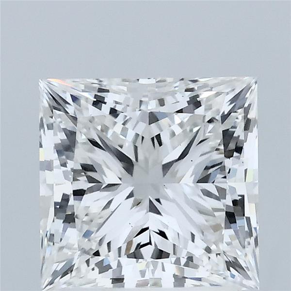 2.09ct Princess E VS1 Lab Created Diamond