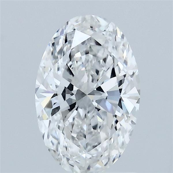 1.03ct Oval E VVS2 Lab Created Diamond