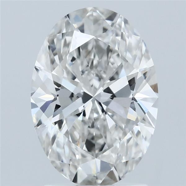 2.06ct Oval G VVS2 Lab Created Diamond