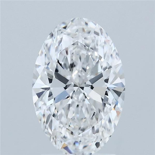 2.09ct Oval D VVS2 Lab Created Diamond