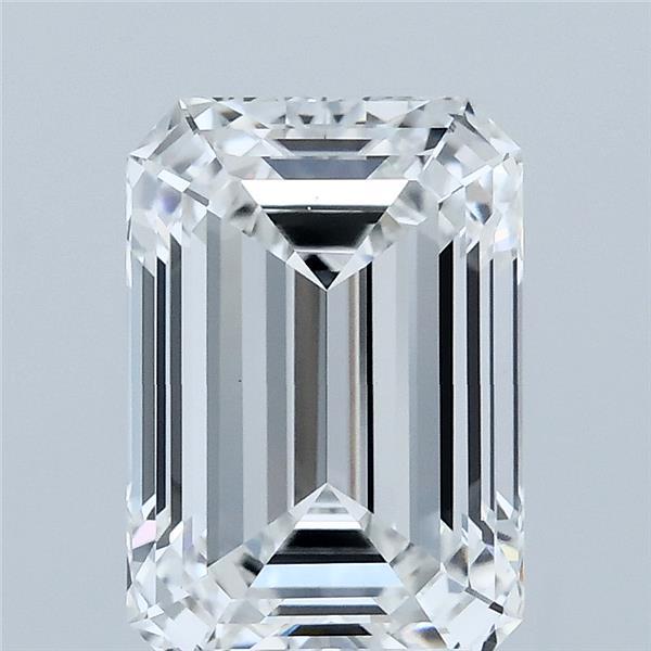 3.04ct Emerald E VVS2 Lab Created Diamond