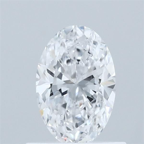0.63ct Oval D VVS2 Lab Created Diamond