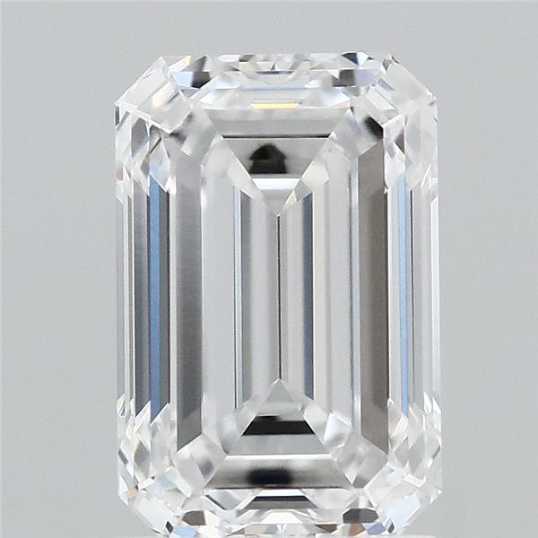 2.04ct Emerald D VVS2 Lab Created Diamond