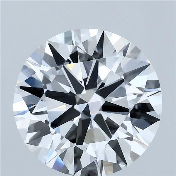 3.39ct Round E VVS1 Lab Created Diamond