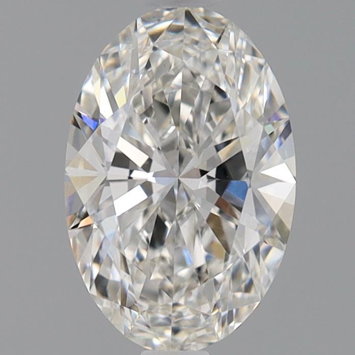 0.95ct Oval F VVS2 Lab Created Diamond