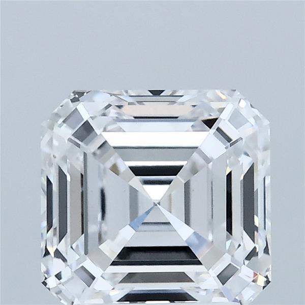 2.06ct Asscher D VVS2 Lab Created Diamond