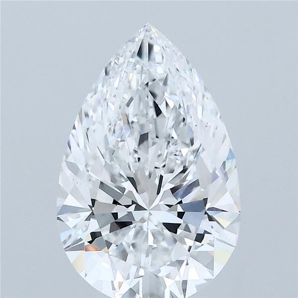 2ct Pear D VS1 Lab Created Diamond