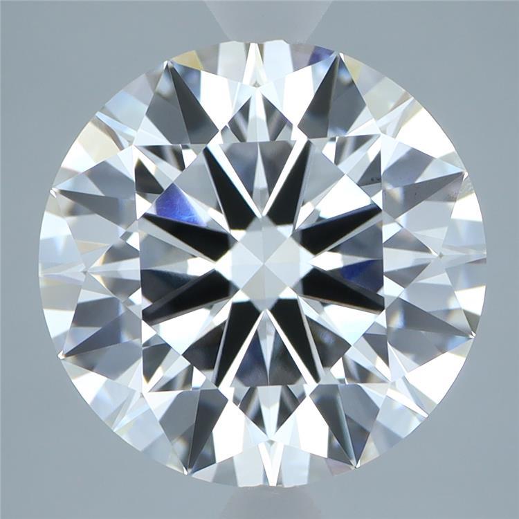 5.46ct Round F VVS2 Lab Created Diamond