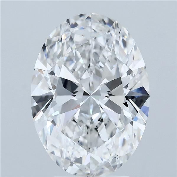 4.02ct Oval E VS2 Lab Created Diamond