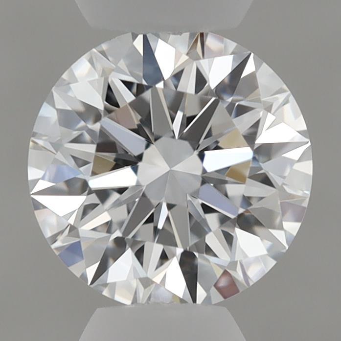 0.58ct Round F IF Lab Created Diamond