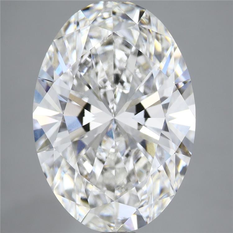 7.05ct Oval E VVS2 Lab Created Diamond