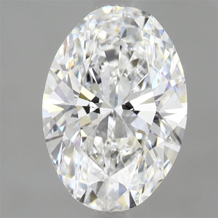 1.55ct Oval D VVS2 Lab Created Diamond