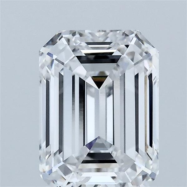 1.53ct Emerald D VVS2 Lab Created Diamond