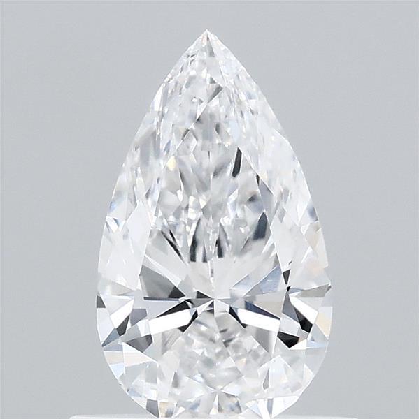 0.64ct Pear D VVS1 Lab Created Diamond