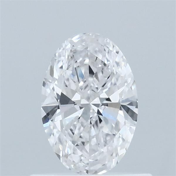 0.57ct Oval D VVS2 Lab Created Diamond