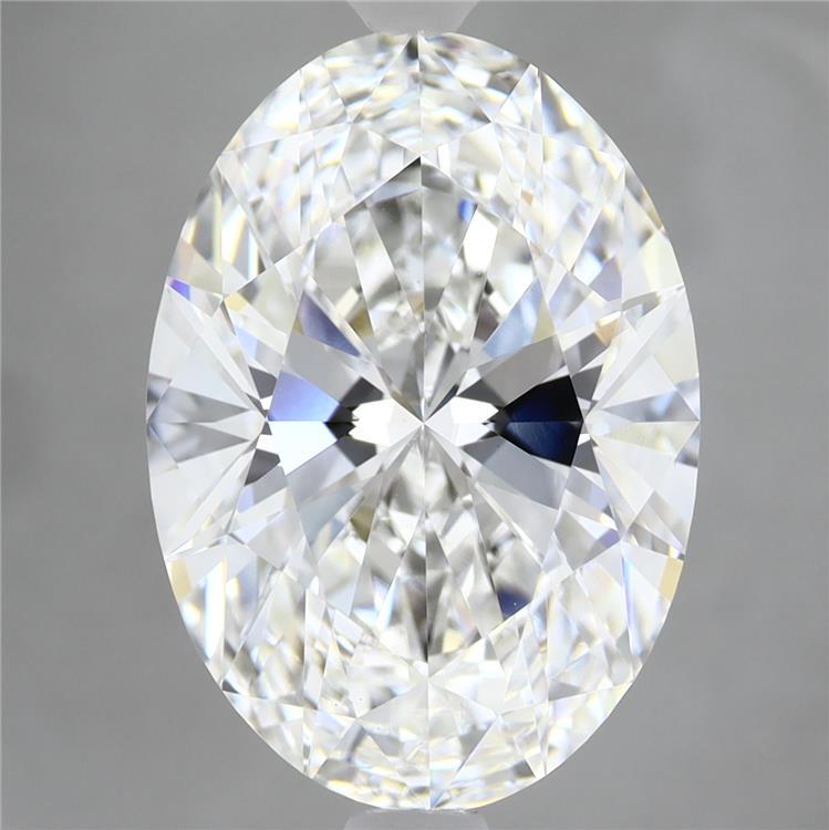 6.1ct Oval E VS1 Lab Created Diamond
