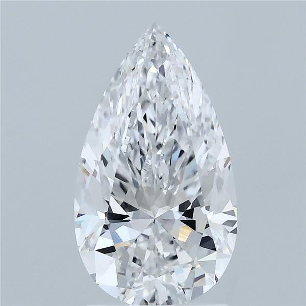 2.02ct Pear D VVS2 Lab Created Diamond