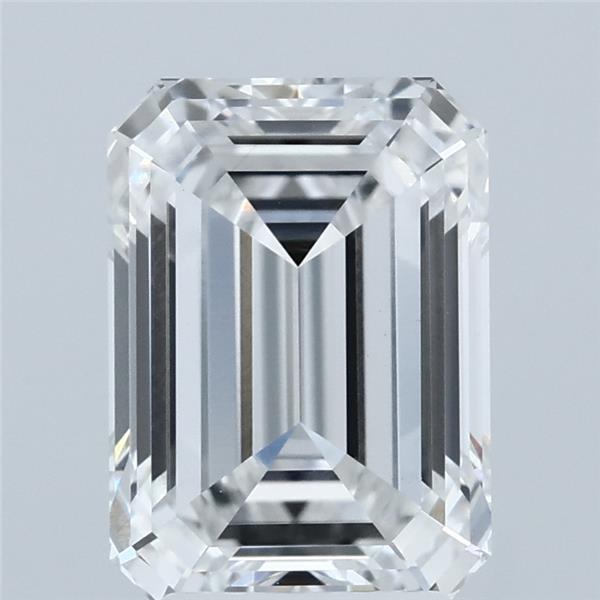 3ct Emerald E VS1 Lab Created Diamond