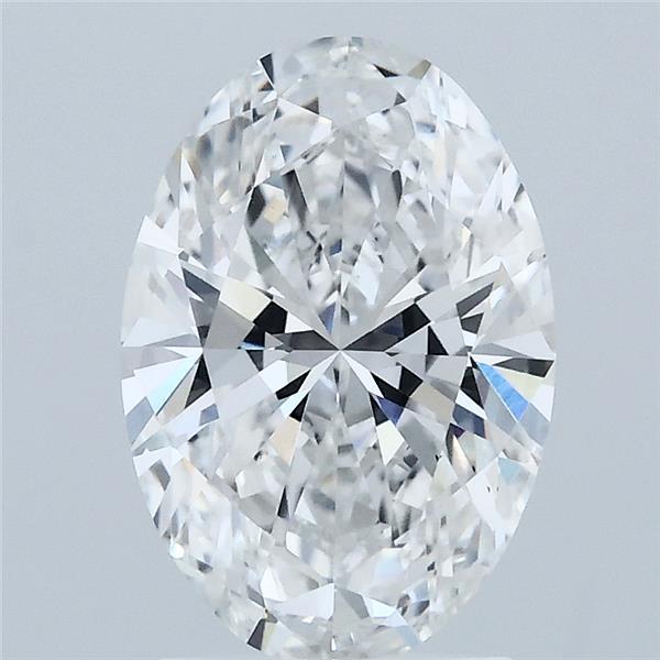 2.06ct Oval E VS1 Lab Created Diamond