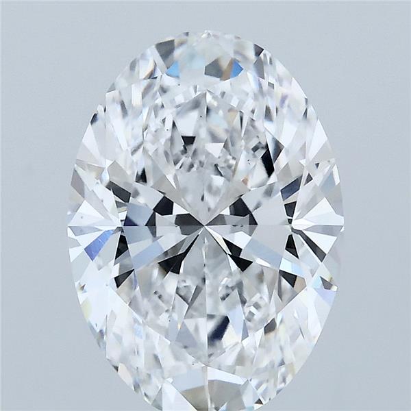3.08ct Oval D VS1 Lab Created Diamond