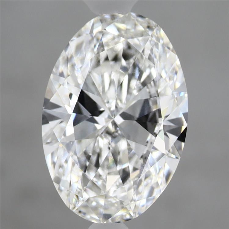 2.22ct Oval E VVS2 Lab Created Diamond