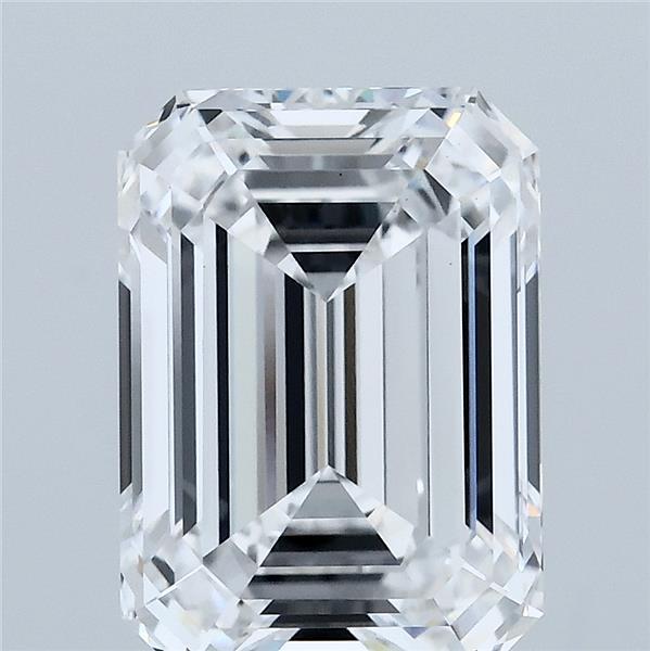 3.91ct Emerald D VVS2 Lab Created Diamond
