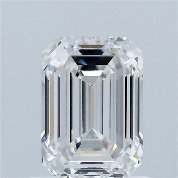 1.08ct Emerald F VS1 Lab Created Diamond